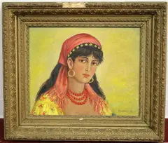 Robert Henri, Gypsy Girl, Oil on canvas