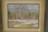 Mary Rosamond Coolidge, Early Spring, 1939, Pastel on paper