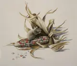 Orville Rice, Lunchtime, 1970, Watercolor on paper