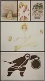 Neena F. Birch, SIX WORKS DEPICTING FIGURES: prints and drawings