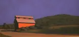 Robert Cardinal, "Route 16 Vermont", Oil on canvas