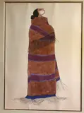 R. C. Gorman, Carol's Blanket St. 1, Print size: 34 in. x 46 3/4 in