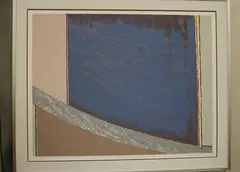 Willem de Looper, "Tunis" ("Tunis on My Mind"). 1988, Silkscreen on Bainbridge two-ply Rag paper