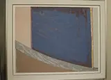 Willem de Looper, "Tunis" ("Tunis on My Mind"). 1988, Silkscreen on Bainbridge two-ply Rag paper
