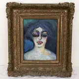 Kees van Dongen, Femme lippue, Oil on canvas