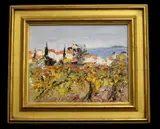 André Bardet, Lourmarin (France), Oil on canvas