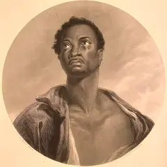 John Simpson, The Negro (probably Ira Frederick Aldridge), The engraving was created in Britain during the peak