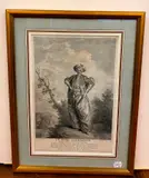 Nicolas Lancret, Le Turc Amoureux, circa 1736, Print engraved by Georg Friedrich Schmidt (1712-1775) after the work by Nicolas Lancret
