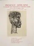 Poster: First Congress of Black Writers and Artists by Pablo Picasso, Poster printed for the "1er Congrès des Écrivains et Artistes Noirs" (1st Congress of Black Writers and Artists) which t, offered Dec 2025