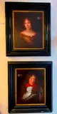 Pierre Mignard, Pair of Portraits, Oil on canvas; husband and wife portraits who were members