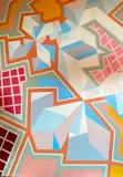 Judith Seligson, Geometric Abstraction, 1989, Oil on Linen