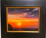 Mikel Wintermantel, Fortress of Rock, 2015, Oil on board