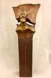 M. Culling, Krol, The bronze features a rich, multi-toned patina