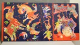 Neena F. Birch, Freefall/Homage to Matt, 2000, Acrylic on paper.