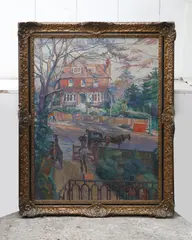 William Washington, Untitled, oil on canvas 102 x 76cm