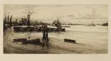 William Washington, William Washington (1885-1956) ‘Pool of London’; ‘Greenwich Reach’ two engravings
