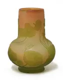 Émile Gallé (1846-1904) by Émile Gallé, a small cameo glass vase, sold Jan 2022