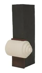 Gillian Montegrande, Gillian Montegrande (b.1960), an unglazed Vulcan stoneware slab vase