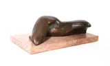 Giulio Ciniglia, Giulio Ciniglia (Italian, 1931, a bronze nude