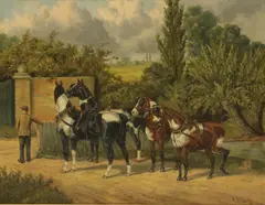 Albert James Clark, Untitled, oil on canvas 43 x 55cm
