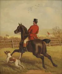Edward Benjamin Herberte, Untitled, oil on canvas 30.5 x 25.4cm
