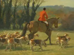 Frederick J Haycock, Untitled, oil on canvas 61 x 76cm .