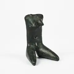 Lothar Fischer, Weiblicher Torso, 1980, Bronze, dunkelbraun patiniert