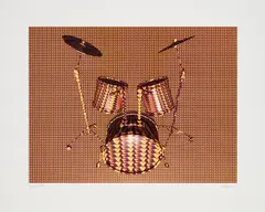 Thomas Bayrle, Patti S, 2000, Farboffset auf beschichtetem Karton