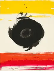 Otto Piene, Spanische Sonne, 2000, Farblithografie auf Bütten
