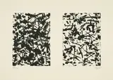Günther Uecker, Ohne Titel, 1997, Offsetlithografie auf Bütten