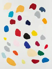 Diango Hernández, Ohne Titel, 2015, Acryl auf Leinwand
