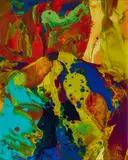 Gerhard Richter, BAGDAD (P9), 2014, C-Print auf Aluminium kaschiert. Unter Acrylglas. In der originalen Verpackung