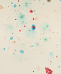 Soap-Bubbles by Jiří Georg Dokoupil, 1992, Seifenlauge und Pigment auf Leinwand, sold Jun 2024