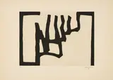 Eduardo Chillida, Inguru II, 1968, Radierung auf China