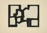 Eduardo Chillida, Inguru V, 1968, Radierung auf China