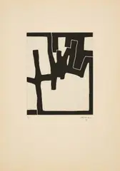 Inguru VI by Eduardo Chillida, 1968, Radierung auf China, sold Jun 2024