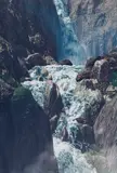 Wasserfall by Monica Studer und Christoph van den Berg, 2003, Inkjet-Print. Auf Aluminium kaschiert, sold Dec 2024