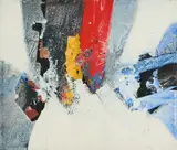 Roger Greßl, Untitled, 1996, Mischtechnik auf Leinwand
