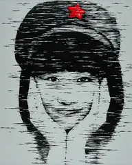 Song Ying, Chinese Girl, 2008, Acryl auf Leinwand