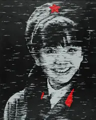 Song Ying, The Chinese Girl No. 19, 2008, Acryl auf Leinwand