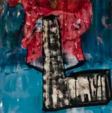 Oliver Dorfer, "The yolo iteration 13", 2017, Jeweils: Mischtechnik auf Acrylglas