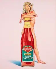 Della Monty by Mel Ramos, 1972, Farblichtdruck auf leichtem Karton, sold Jun 2024