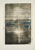Antoni Tàpies, OEuvre gravé, 1974, Farblithografie auf BFK RIVES (Wasserzeichen)