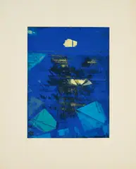 Nocturne by Max Ernst, 1973, Farbserigrafie auf Velin, sold Aug 2024