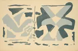Georges Braque, Fenetre II / Oiseaux gris, 1962, Farbholzschnitt auf Bütten