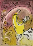 Marc Chagall, Salomon, 1956, Farblithografie auf Velin