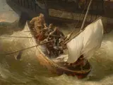 Andreas Achenbach, Das Lotsenboot