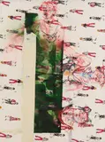 Lilli Elsner, "Das Dilemma der Empfindlichkeit", 2017, Mischtechnik auf Stoff
