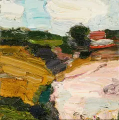 Klaus Fußmann, Landschaft, 2006, Öl auf Leinwand