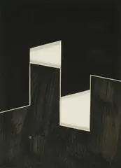 Claudia Busching, Ohne Titel, 1991-92, Acryl auf Karton